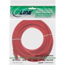 InLine® Patchkabel, S/FTP (PiMf), Cat.6, 250MHz, PVC, CCA, rot, 5m