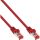 InLine® Patchkabel, S/FTP (PiMf), Cat.6, 250MHz, PVC, CCA, rot, 1,5m