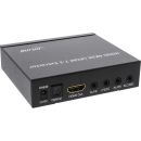 InLine Extraktor/Signaltrenner, Eingang 4K2K HDMI zu...