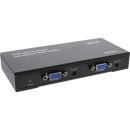 InLine® 1 zu 2 VGA Extender & Splitter über...