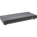 InLine HDMI Matrix Switch / Umschalter, 4K2K, 4...