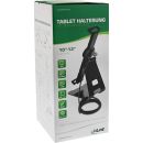 InLine® Tablet Halter universell 10"-13" mit Sicherheitsschloss 1,5m