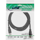 InLine® USB 3.2 Gen.1 Kabel, A an A, schwarz, 5m