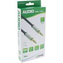 InLine® Slim Audio Kabel Klinke 3,5mm ST/ST, Stereo, 5m