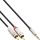 InLine® Slim Audio Kabel Klinke 3,5mm Stecker an 2x Cinch Stecker, 0,5m