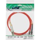 InLine® LWL Duplex Kabel, LC/ST, 50/125µm, OM2,...