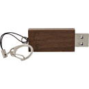 InLine woodstick USB 3.0 Speicherstick, Walnuss Holz, 32GB