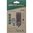 InLine woodstick USB 3.0 Speicherstick, Walnuss Holz, 64GB