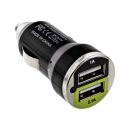 InLine® USB DUAL+ KFZ-Ladeset, Stromadapter 1m Kabel,...