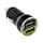 InLine USB DUAL+ KFZ-Ladeset, Stromadapter mit 1m Spiralkabel, 12/24VDC zu 5V DC/2.1A