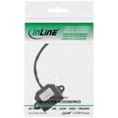 InLine® ISDN Verteiler, 2x RJ45 BU, 15cm Kabel, mit Endwiderständen, montierbar