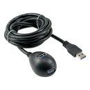 InLine USB 3.2 Verlngerung, A Stecker / Buchse, schwarz,...