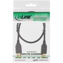 InLine® USB 2.0 Kabel, A an A, schwarz, Kontakte...