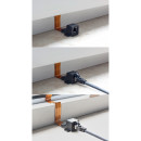 InLine® Patchkabel Fensterdurchführung, 2x RJ45...