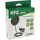 InLine USB KFZ Ladegerät Stromadapter, 12/24V zu 5V DC/9,4A, mit 1,5m Kabel