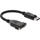 InLine DisplayPort Adapterkabel, DisplayPort Stecker auf...