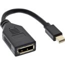 InLine® Kabel Mini DisplayPort ST zu DisplayPort BU,...