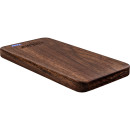 InLine® woodplate, USB Powerbank 5.000mAh, mit LED...