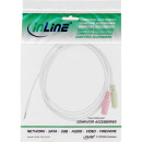 InLine® Headset Adapterkabel, 3,5mm Stecker an...