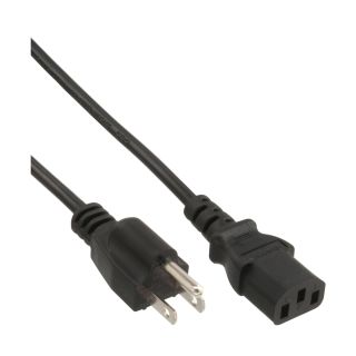 InLine Netzkabel, Netzstecker Japan auf Kaltgertestecker C13, 0,5m