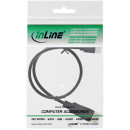 InLine® Mini DisplayPort zu DisplayPort Kabel, schwarz, 1m