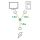 InLine Netz-Y-Kabel, Kaltgeräte, 1x IEC-C14 auf 2x IEC-C13, 3m