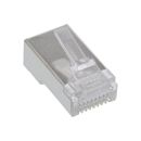 100er Pack InLine Modularstecker 8P4C RJ45 zum Crimpen...