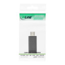 InLine USB 2.0 Adapter, Micro-USB Stecker auf USB Typ-C Buchse