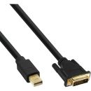 InLine Mini DisplayPort zu DVI Kabel, Mini DisplayPort...