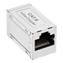 InLine® Patchkabelkupplung Metall Cat.6, 2x RJ45...