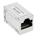 InLine® Patchkabelkupplung Metall Cat.5e, 2x RJ45...