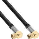 InLine® Premium SAT-Kabel, 4x geschirmt, 2x F-Stecker...