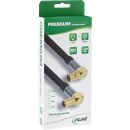 InLine® Premium Antennenkabel gewinkelt, 4x...