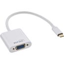 InLine USB Display Konverter, USB Typ-C Stecker zu VGA...