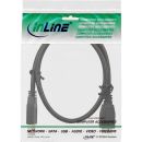 InLine USB 3.0 Kabel, A an Micro B, schwarz, 0,3m