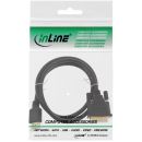 InLine® HDMI-DVI Kabel, vergoldete Kontakte, HDMI ST auf DVI 18+1 ST, 0,3m