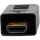 InLine HDMI Superslim Kabel A an D, HDMI-High Speed mit Ethernet, Premium, schwarz / gold, 0,3m