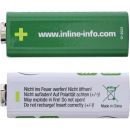 InLine Alkaline High Energy Batterie, 9V Block 6LR61, 2er Blister