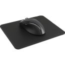 InLine Maus-Pad Premium Kunstleder, schwarz, 255x220x3mm