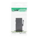 InLine USB 3.0 Keystone Snap-In Einsatz, USB-A Buchse / Buchse, schwarz