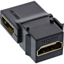 InLine® HDMI Keystone Snap-In Einsatz 4K/60Hz, HDMI A...