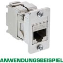 InLine Keystone SNAP-In Modulhalter, 1-fach, Metall,...