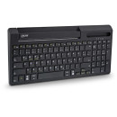 InLine 4in1 Bluetooth Aluminium Tastatur mit Nummernpad, für bis zu 4 Bluetooth-Geräte, schwarz