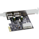 InLine Schnittstellenkarte, 2x USB 3.0, PCIe, inkl....