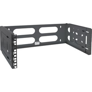 InLine 19" Rack zur Wandmontage, 4HE, 24-40cm Tiefe, schwarz