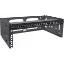 InLine 19" Rack zur Wandmontage, 4HE, 24-40cm Tiefe, schwarz