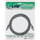 InLine Patchkabel, S/FTP (PiMf), Cat.8.1, 2000MHz, halogenfrei, Kupfer, schwarz, 2m