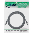 InLine® Patchkabel, S/FTP (PiMf), Cat.8.1, 2000MHz, halogenfrei, schwarz, 0,5m