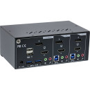 InLine® KVM Desktop Switch, 2-fach, Dual Monitor,...