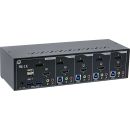 InLine® KVM Desktop Switch, 4-fach, Dual Monitor, DP...